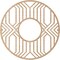 Ekena Millwork Empire Wood Fretwork Pierced Ceiling Medallion, Alder, 30"OD x 11"ID x 1/4"T CMWP30X30X0250EPAL - alternate 2